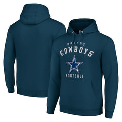 Dallas Cowboys Starter Unisex Logo Pullover Hoodie - Navy cheap