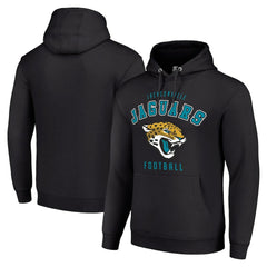 Jacksonville Jaguars Starter Unisex Logo Pullover Hoodie - Black outlet
