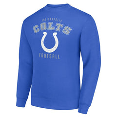Indianapolis Colts Starter Team Logo Pullover Sweatshirt - Royal online