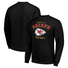 Kansas City Chiefs Starter Team Logo Pullover Sweatshirt - Black online
