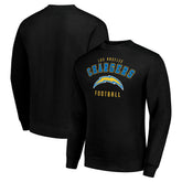 Los Angeles Chargers Starter Team Logo Pullover Sweatshirt - Black cheap