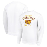 Washington Commanders Starter Team Logo Pullover Sweatshirt - White on sale