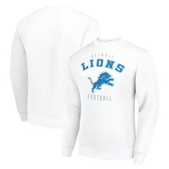 Detroit Lions Starter Team Logo Pullover Sweatshirt - White online