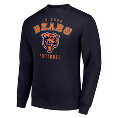 Chicago Bears Starter Team Logo Pullover Sweatshirt - Navy outlet