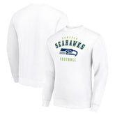 Seattle Seahawks Starter Team Logo Pullover Sweatshirt - White online