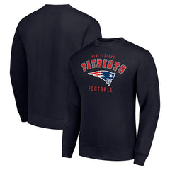 New England Patriots Starter Team Logo Pullover Sweatshirt - Navy cheap