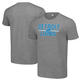 Detroit Lions Starter Team Mesh Print Graphic T-Shirt - Heather Gray discount