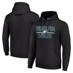 Philadelphia Eagles Starter Unisex Team Mesh Print Graphic Tri-Blend Pullover Hoodie - Black online