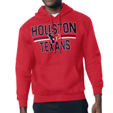 Houston Texans Starter Unisex Team Mesh Print Graphic Tri-Blend Pullover Hoodie - Red online