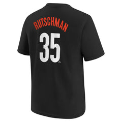 Adley Rutschman Baltimore Orioles Youth Fuse City Connect Name & Number T-Shirt Black