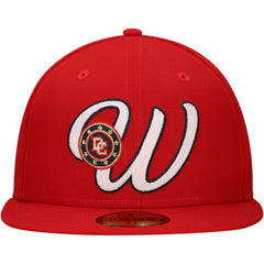 Washington Nationals Duo Logo 2.0 59FIFTY Fitted Hat Red