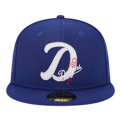 Los Angeles Dodgers Duo Logo 2.0 59FIFTY Fitted Hat Royal