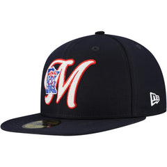 Minnesota Twins Duo Logo 2.0 59FIFTY Fitted Hat Navy