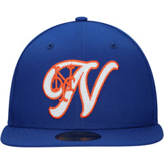 New York Mets Duo Logo 2.0 59FIFTY Fitted Hat Royal