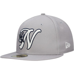New York Yankees Duo Logo 2.0 59FIFTY Fitted Hat Gray