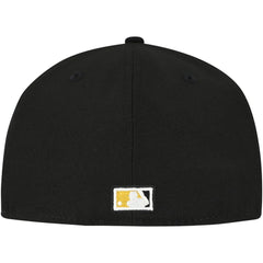 Pittsburgh Pirates Duo Logo 2.0 59FIFTY Fitted Hat Black