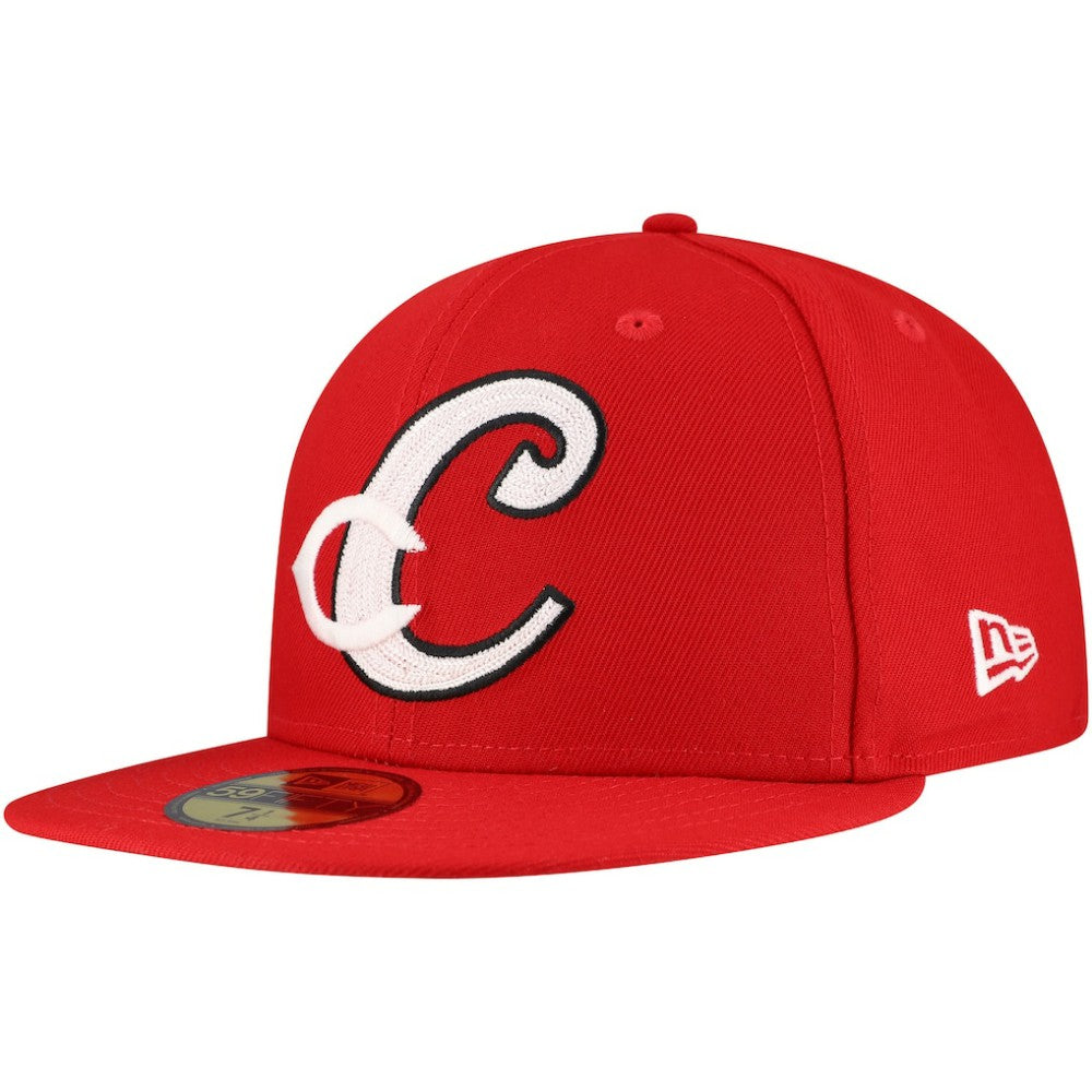 Cincinnati Reds Duo Logo 2.0 59FIFTY Fitted Hat Red