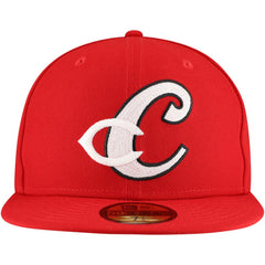 Cincinnati Reds Duo Logo 2.0 59FIFTY Fitted Hat Red