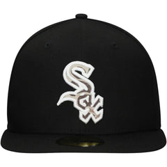 Chicago White Sox Troop Chant Camo Undervisor 59FIFTY Fitted Hat Black
