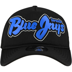 Toronto Blue Jays Retro Bold A-Frame Trucker 9FORTY Adjustable Hat Black