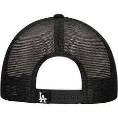 Los Angeles Dodgers Retro Bold A-Frame Trucker 9FORTY Adjustable Hat Black