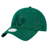 Athletics Women's Tonal Floral 9TWENTY Adjustable Hat Green