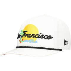 San Francisco Giants Paradise Golfer Adjustable Hat White
