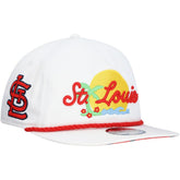 St. Louis Cardinals Paradise Golfer Adjustable Hat White