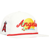 Los Angeles Angels Paradise Golfer Adjustable Hat White