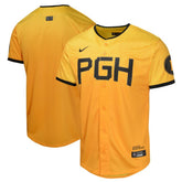 Pittsburgh Pirates Youth City Connect Limited Jersey Gold