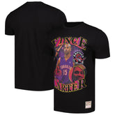 Vince Carter Toronto Raptors Hardwood Classics Collage T-Shirt - Black sale
