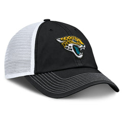Jacksonville Jaguars Trucker Adjustable Hat - Black/White discount