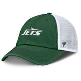 New York Jets Trucker Adjustable Hat - Green/White cheap