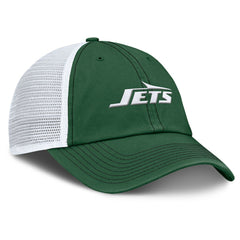 New York Jets Trucker Adjustable Hat - Green/White cheap