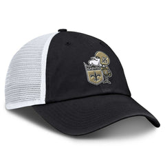 New Orleans Saints Basic Vintage Trucker Adjustable Hat - Black outlet