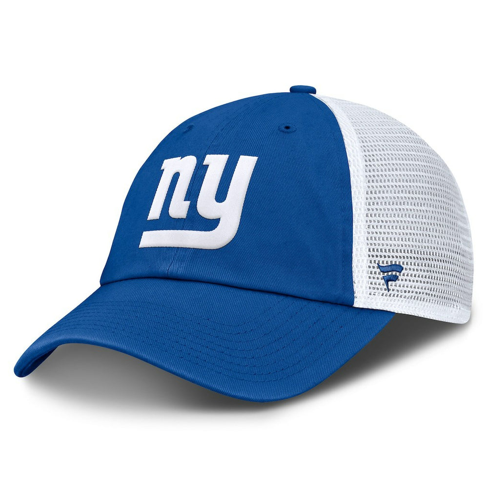 New York Giants Vintage Trucker Adjustable Hat - Royal/White for sale