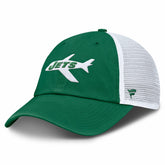 New York Jets Vintage Trucker Adjustable Hat - Kelly Green/White sale