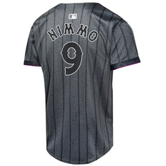 Brandon Nimmo New York Mets Youth 2024 City Connect Limited Player Jersey Graphite