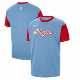 Memphis Grizzlies 2024/25 City Edition Courtside Color Block T-Shirt - Light Blue shop