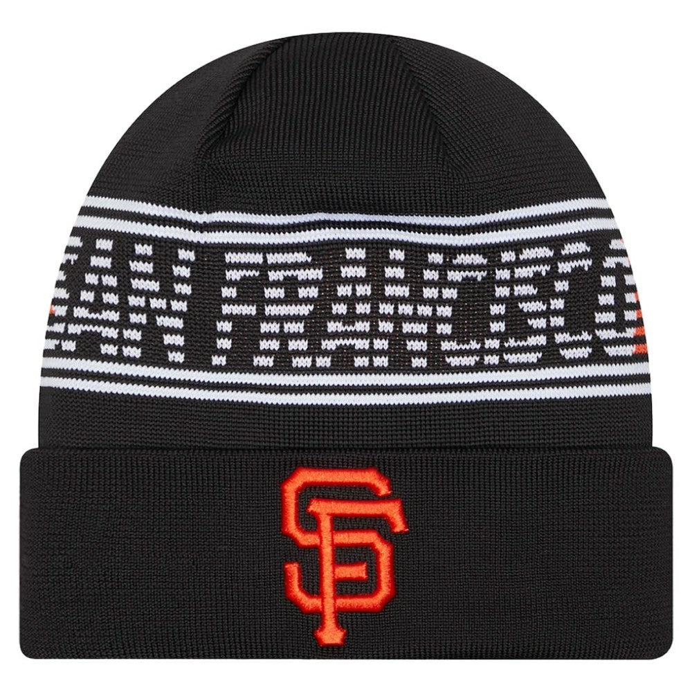 San Francisco Giants Authentic Collection Cuffed Knit Hat Black