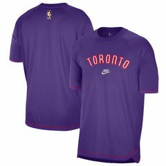 Toronto Raptors 2024/25 Classic Edition Pregame Shooting T-Shirt - Purple for sale