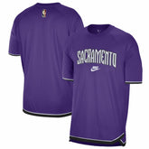 Sacramento Kings 2024/25 Classic Edition Pregame Shooting T-Shirt - Purple cheap