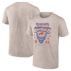Luke Combs x Buffalo Bills Growin' Up and Gettin' Old Tour T-Shirt - Tan outlet