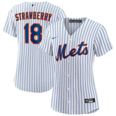 Darryl Strawberry New York Mets Women's Home Replica Player Jersey White
