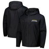 Jacksonville Jaguars Dunbrooke Tropic Waterproof Packable Full-Zip Hoodie Jacket - Black sale