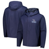 Tennessee Titans Dunbrooke Tropic Waterproof Packable Full-Zip Hoodie Jacket - Navy sale