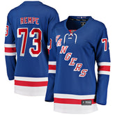 Matt Rempe New York Rangers Fanatics Women's Home Breakaway Jersey - Blue Jerseys