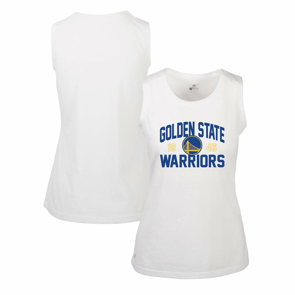 Golden State Warriors Levelwear Women's Macy Tank Top sale - White on sale