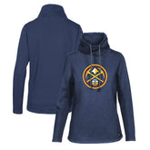Denver Nuggets Levelwear Women's Loop Core Funnel Neck Pullover Sweatshirt sale - Navy discount
