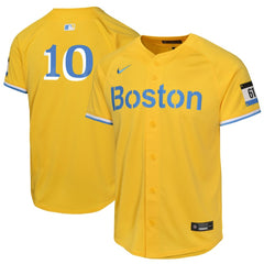 Trevor Story Boston Red Sox Youth City Connect Limited Player Jersey Gold